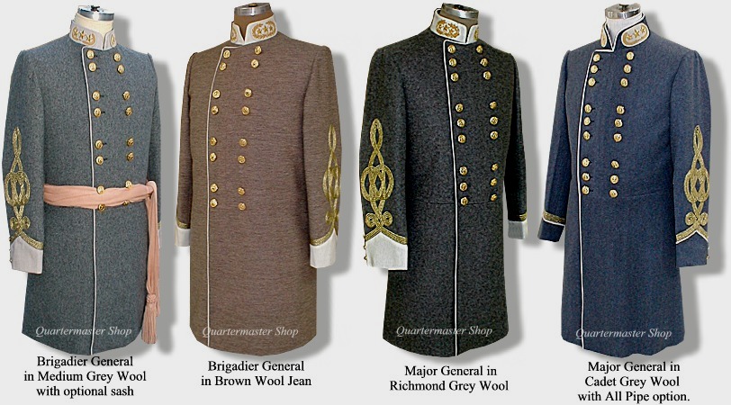 grey confederate coat
